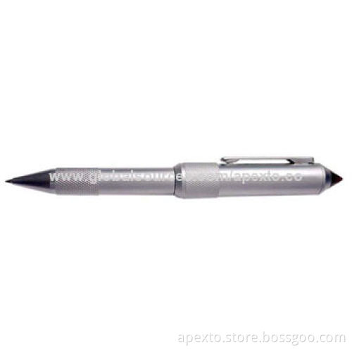 White Pen-shaped USB Flash Drive, Customized Packaging Types/Logos Accepted, 256MB to 32GB